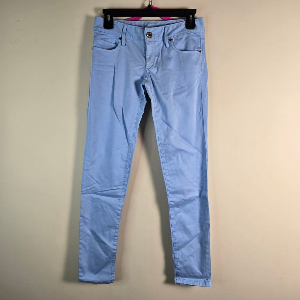 Women's Lilly Pulitzer Light Blue Worth Skinny Jeans Size 00
